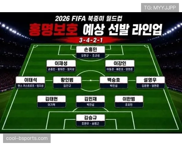 韩国队2026世界杯阵容预测：孙兴慜领衔，新老交替能否突破小组赛